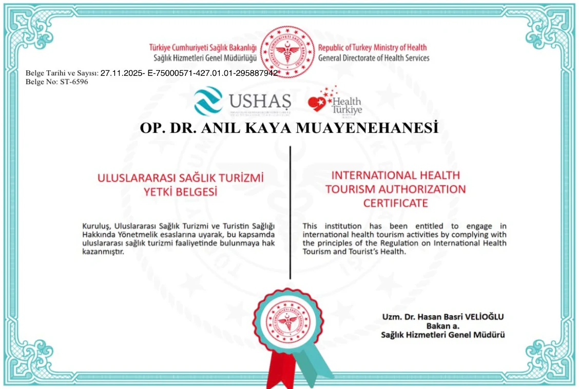 Sağlık turizmi yetki belgeli göz doktoru Kartal